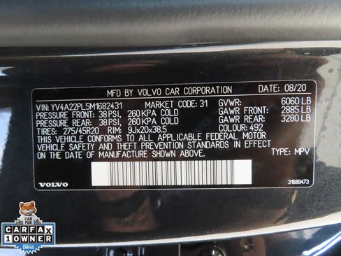 Used 2021 Volvo XC90 T6 Inscription w/ Climate Package image 30