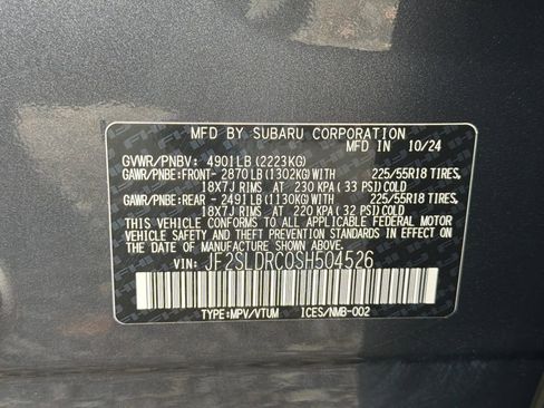 Used 2025 Subaru Forester Limited w/ Popular Package #2 image 43