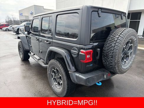 Used 2021 Jeep Wrangler Unlimited Rubicon 4xe w/ Cold Weather Group image 2