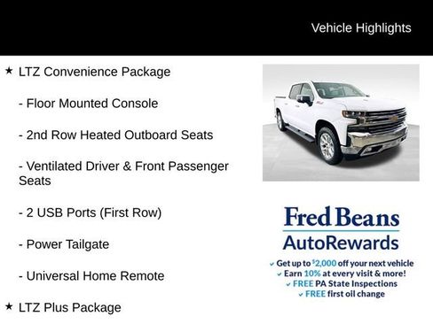 Used 2019 Chevrolet Silverado 1500 LTZ w/ LTZ Plus Package image 8