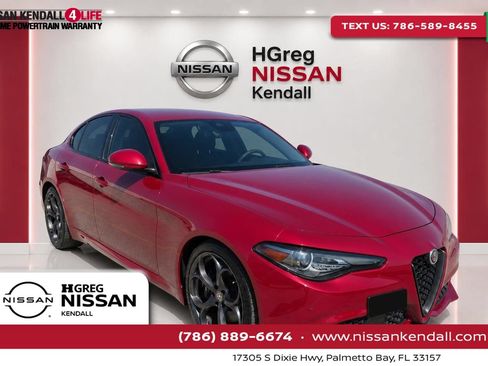 Used 2019 Alfa Romeo Giulia Ti Sport w/ Quick Order Package 22U Sport RWD image 1