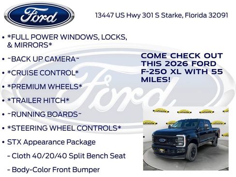 New 2026 Ford F250 XL w/ STX Appearance Package image 10