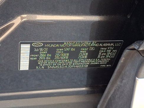 Certified 2023 Hyundai Santa Fe SEL w/ Premium Package AWD/4WD image 28