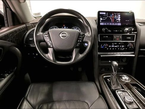 Used 2021 Nissan Armada Platinum w/ Captain's Chairs Package AWD/4WD image 6