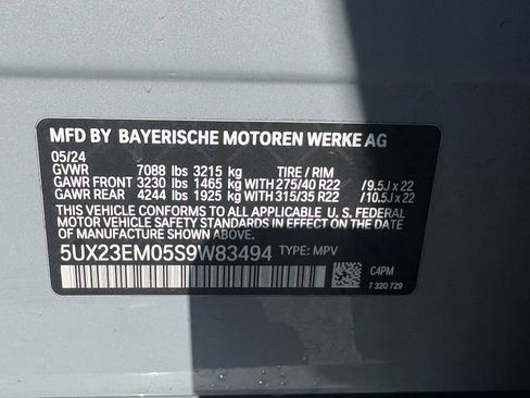 Used 2025 BMW X7 xDrive40i w/ M Sport Package AWD/4WD image 35