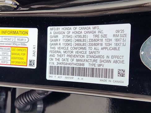 New 2026 Honda CR-V EX image 17