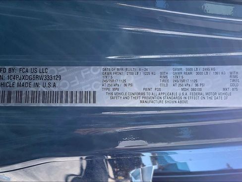 Used 2024 Jeep Wrangler Sport image 67