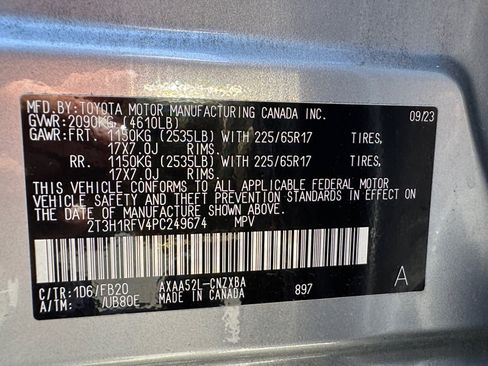 Used 2023 Toyota RAV4 LE FWD image 18