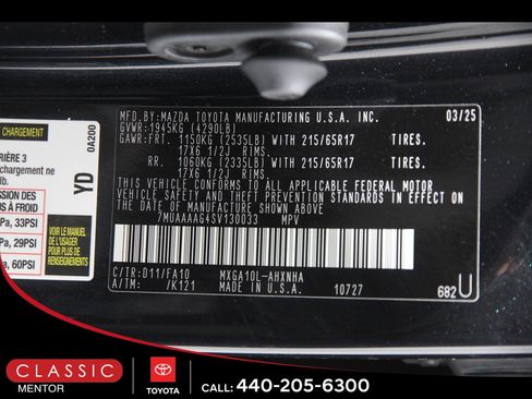 Certified 2025 Toyota Corolla Cross L image 22