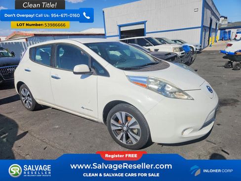 Used 2015 Nissan Leaf SV w/ LED & Quick Charge Package FWD image 5