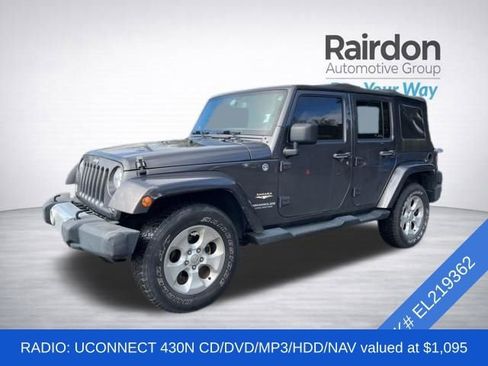 Used 2014 Jeep Wrangler Unlimited Sahara w/ Connectivity Group image 3