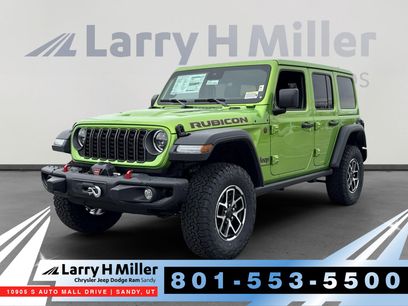 New 2025 Jeep Wrangler Unlimited Rubicon w/ Steel Bumper Group