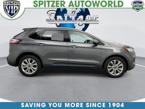 Used 2021 Ford Edge Titanium w/ Class II Trailer Tow Package AWD/4WD image 10