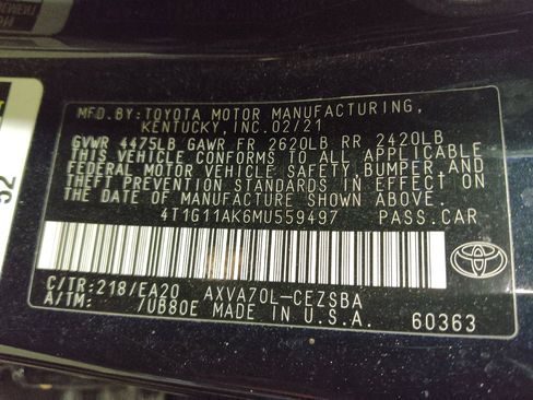 Used 2021 Toyota Camry SE image 33