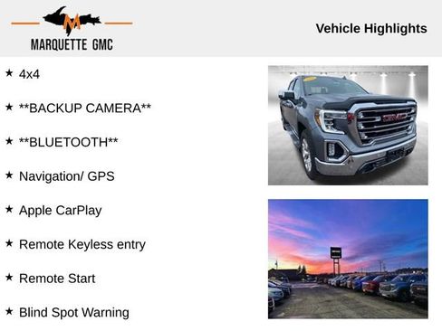 Used 2021 GMC Sierra 1500 SLT w/ SLT Premium Plus Package AWD/4WD image 3