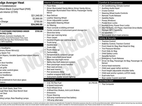 Used 2011 Dodge Avenger Heat FWD image 27