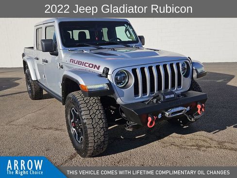 Used 2022 Jeep Gladiator Rubicon w/ LED Lighting Group image 2