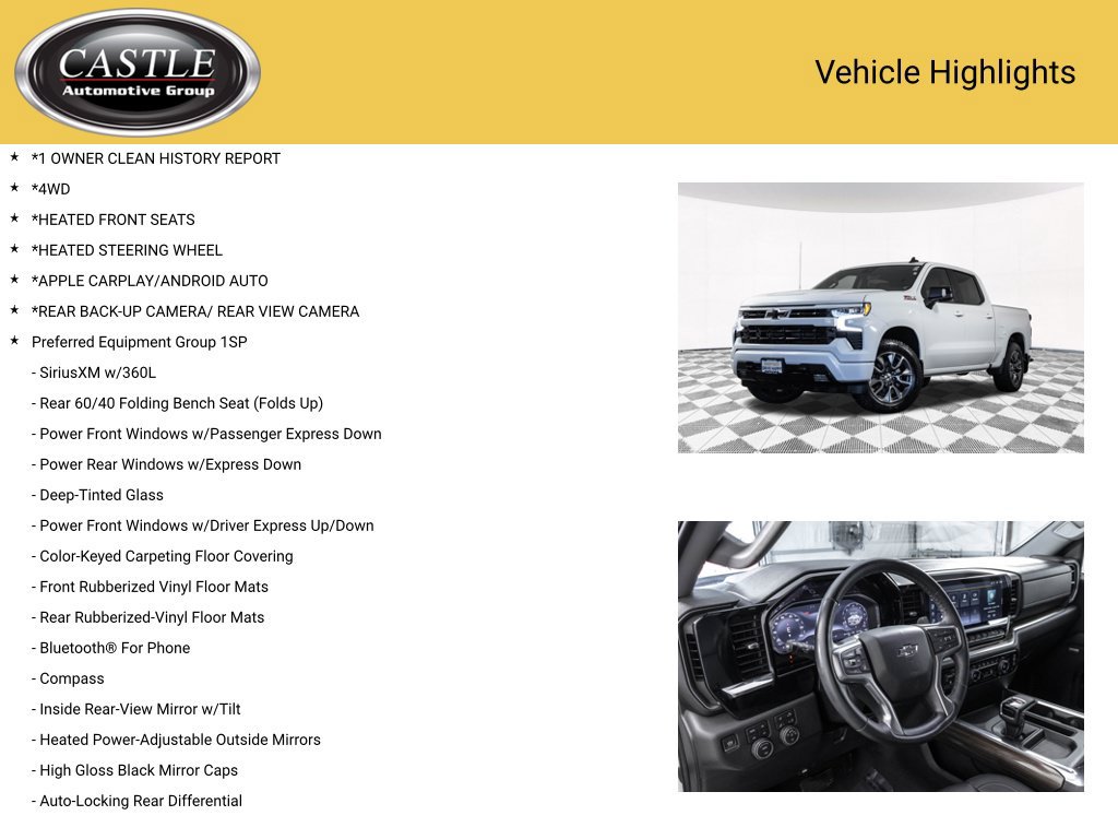 Used 2023 Chevrolet Silverado 1500 RST w/ RST All Star Premium Package AWD/4WD image 3