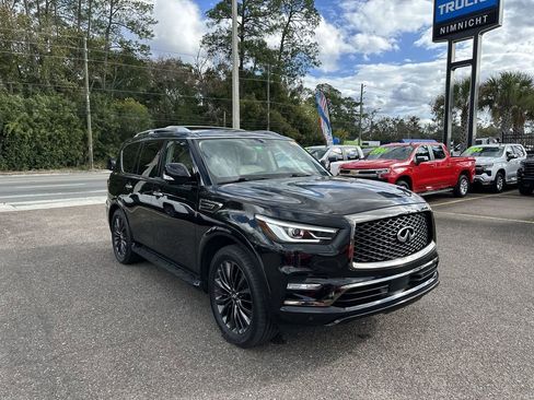 Used 2021 INFINITI QX80 Premium Select w/ Cargo Package image 2