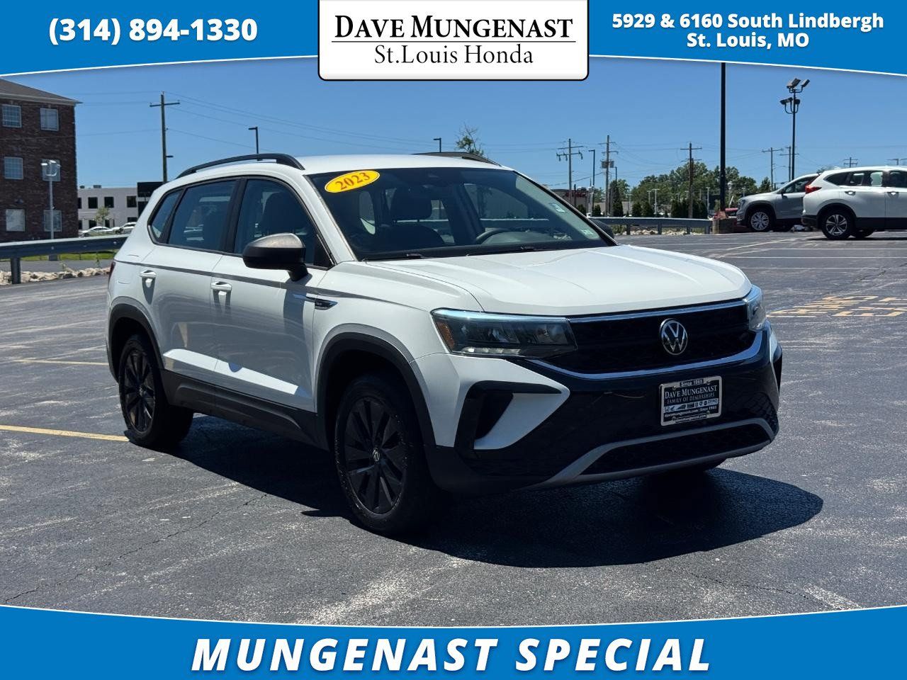 Used 2023 Volkswagen Taos S w/ Driver Assistance Package FWD image 1