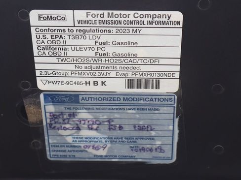 Used 2023 Ford Mustang Coupe RWD image 15