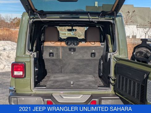 Used 2021 Jeep Wrangler Unlimited Sahara image 34
