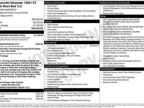 Used 2022 Chevrolet Silverado 1500 LTZ w/ LTZ Convenience Package II image 3