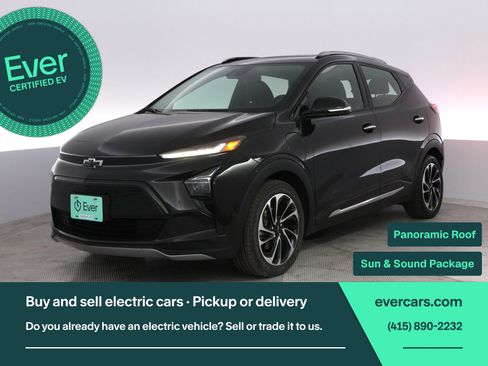 Used 2022 Chevrolet Bolt EUV Premier w/ Sun & Sound Package image 28
