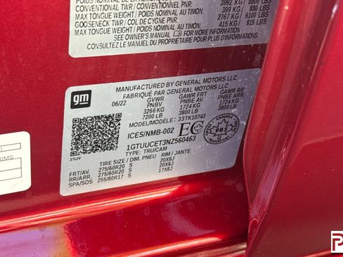 Certified 2022 GMC Sierra 1500 Elevation w/ Elevation Premium Package AWD/4WD image 34