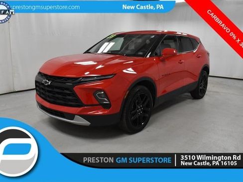 Certified 2023 Chevrolet Blazer LT w/ LPO, Black Grille Bar Package FWD image 2