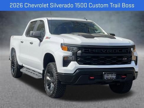 New 2026 Chevrolet Silverado 1500 Custom Trail Boss AWD/4WD image 1