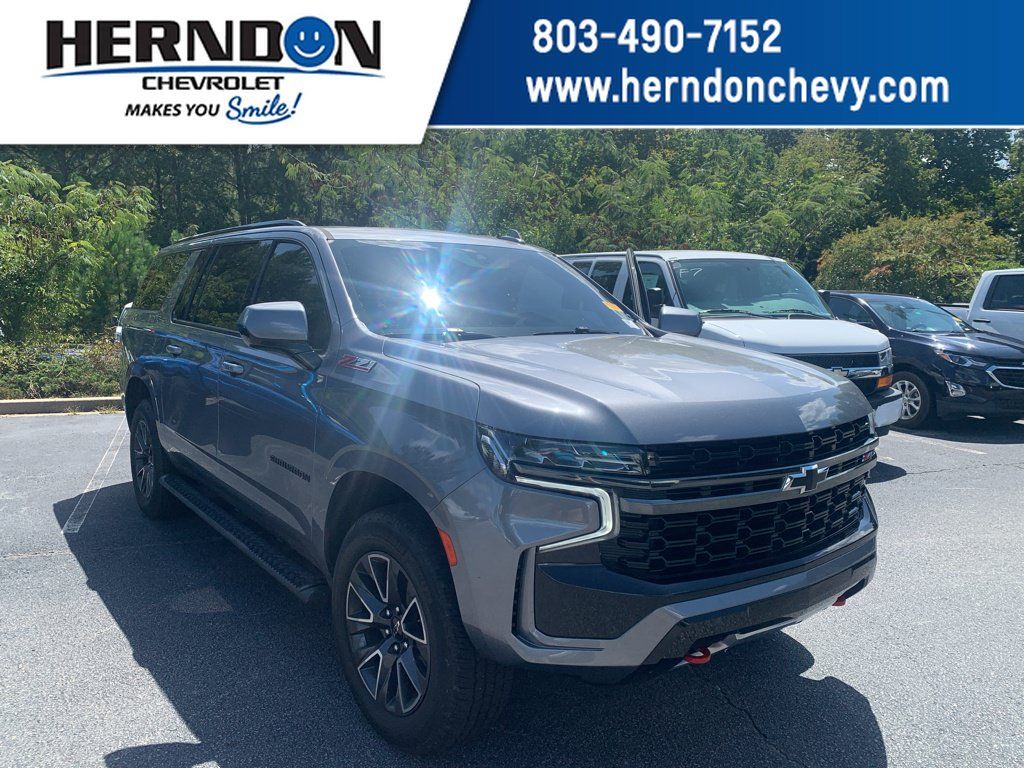 Used 2021 Chevrolet Suburban Z71 w/ Rear Media and Nav Package AWD/4WD image 1