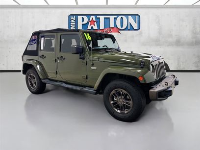 Used 2016 Jeep Wrangler Unlimited Sahara