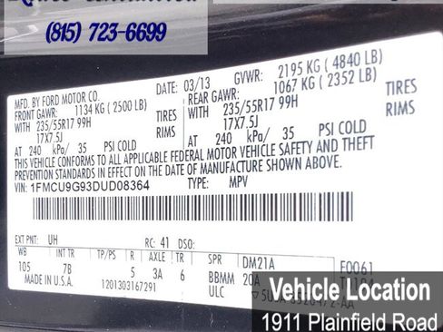 Used 2013 Ford Escape SE AWD/4WD image 26
