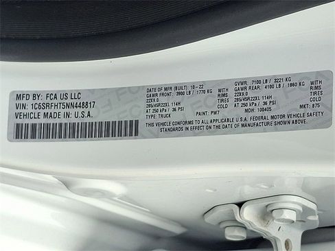 Used 2022 RAM 1500 Limited w/ (RED) Edition image 27