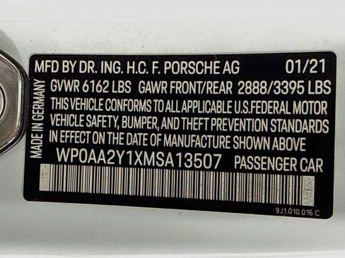Certified 2021 Porsche Taycan RWD image 12