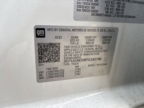 Used 2023 GMC Sierra 1500 Pro w/ Pro Value Package image 36