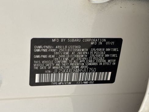Used 2021 Subaru Forester Touring w/ Popular Package #2 AWD/4WD image 32