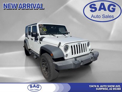 Used 2017 Jeep Wrangler Unlimited Sport w/ Quick Order Package 24S