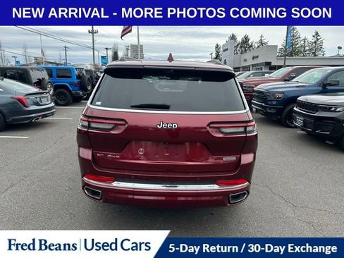 Used 2022 Jeep Grand Cherokee L Overland w/ Luxury Tech Group IV image 6