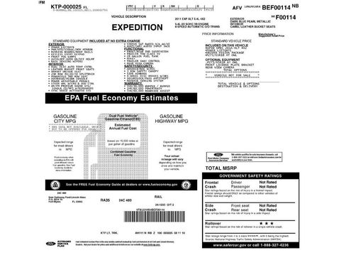 Used 2011 Ford Expedition XLT w/ 201A Rapid Spec Order Code image 29