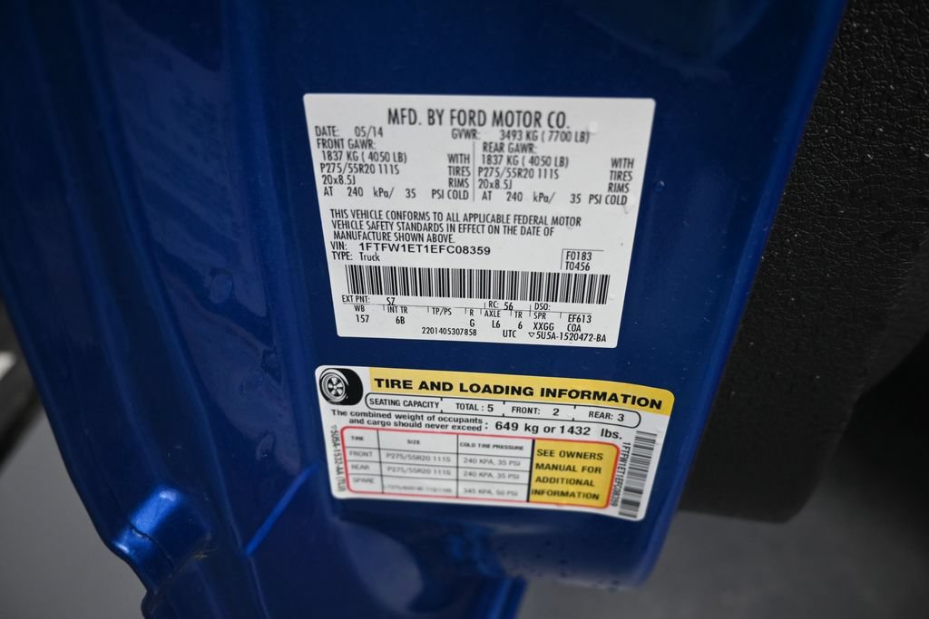 Used 2014 Ford F150 FX4 w/ Equipment Group 402A Luxury AWD/4WD image 20
