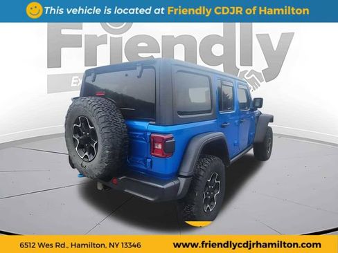 Used 2021 Jeep Wrangler Unlimited Rubicon 4xe w/ Cold Weather Group AWD/4WD image 5