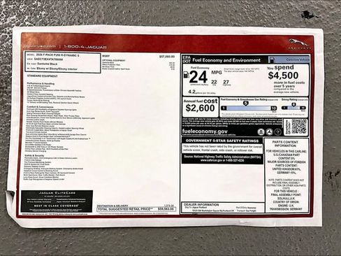 New 2026 Jaguar F-PACE R-Dynamic S image 12