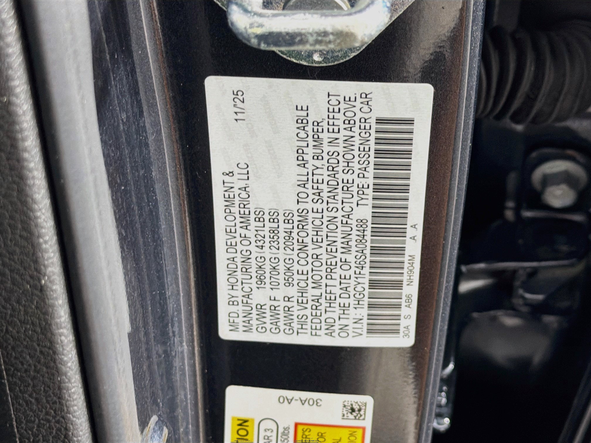 Used 2025 Honda Accord SE image 12