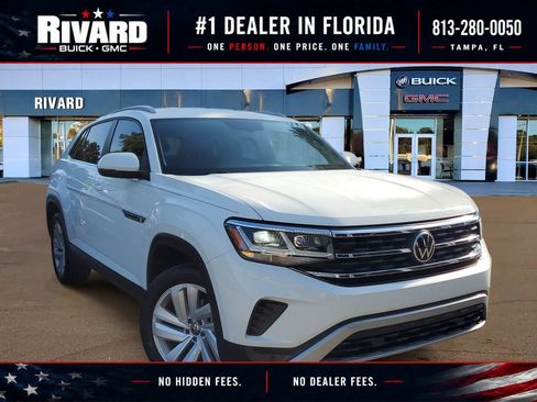 Used 2021 Volkswagen Atlas Cross Sport SE FWD image 1