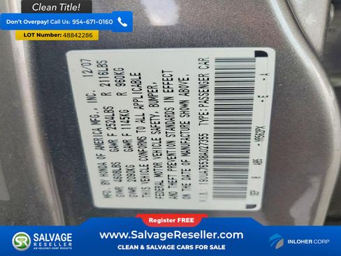 Used 2008 Acura TL Type-S image 16