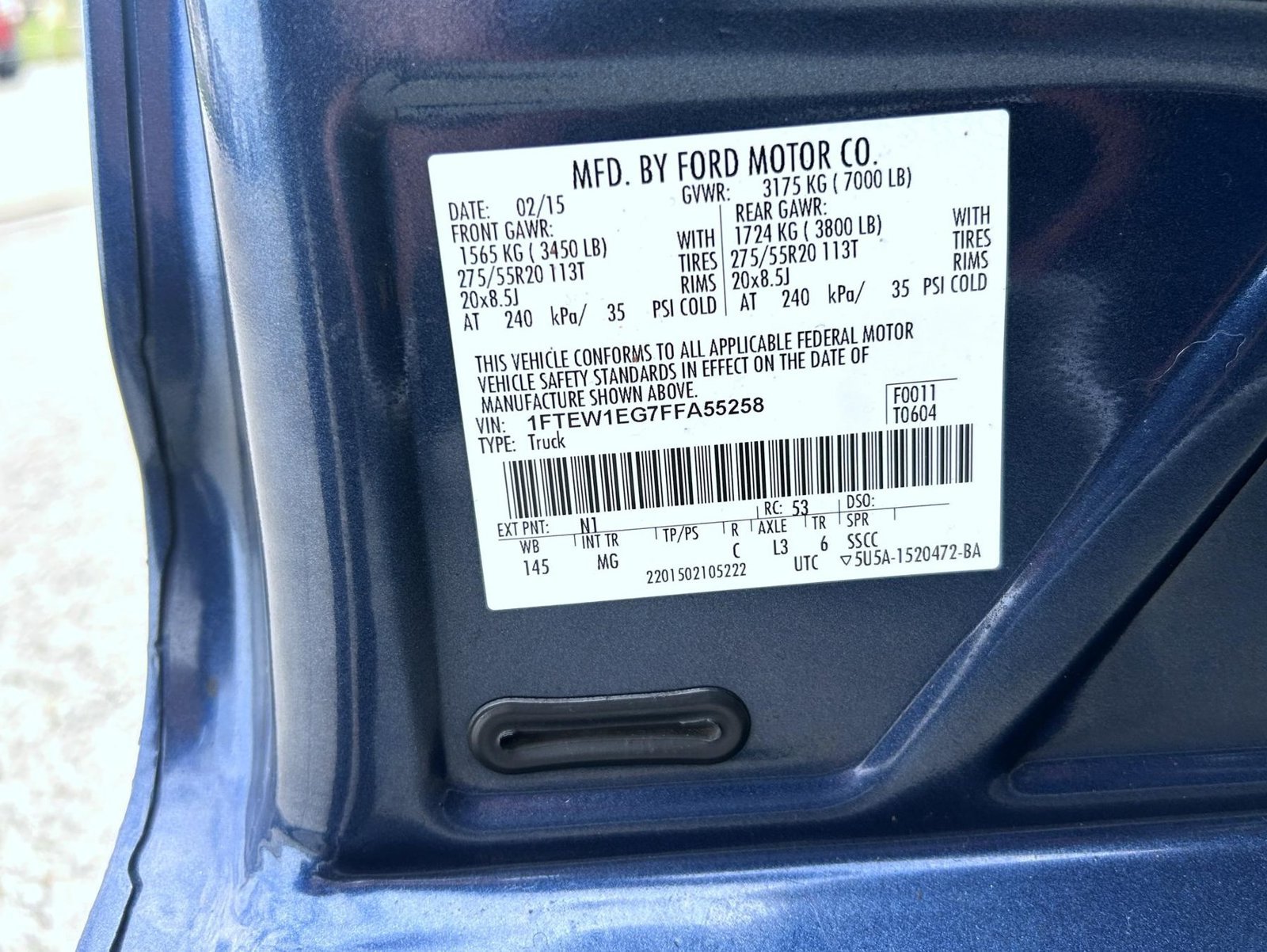 Used 2015 Ford F150 XLT w/ Equipment Group 302A Luxury AWD/4WD image 31