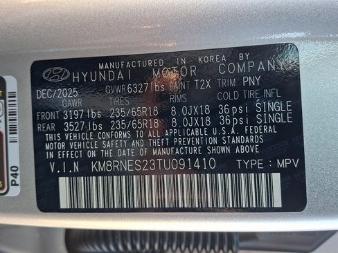New 2026 Hyundai Palisade SEL AWD/4WD image 19