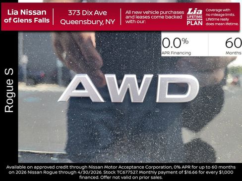 New 2026 Nissan Rogue S AWD/4WD image 5